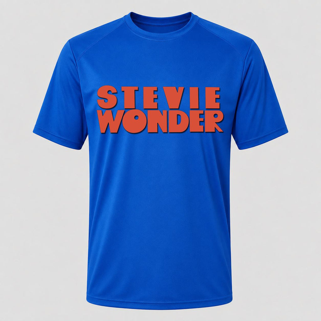 Men's Stevie Wonder Performance T-Shirt - Royal Blue