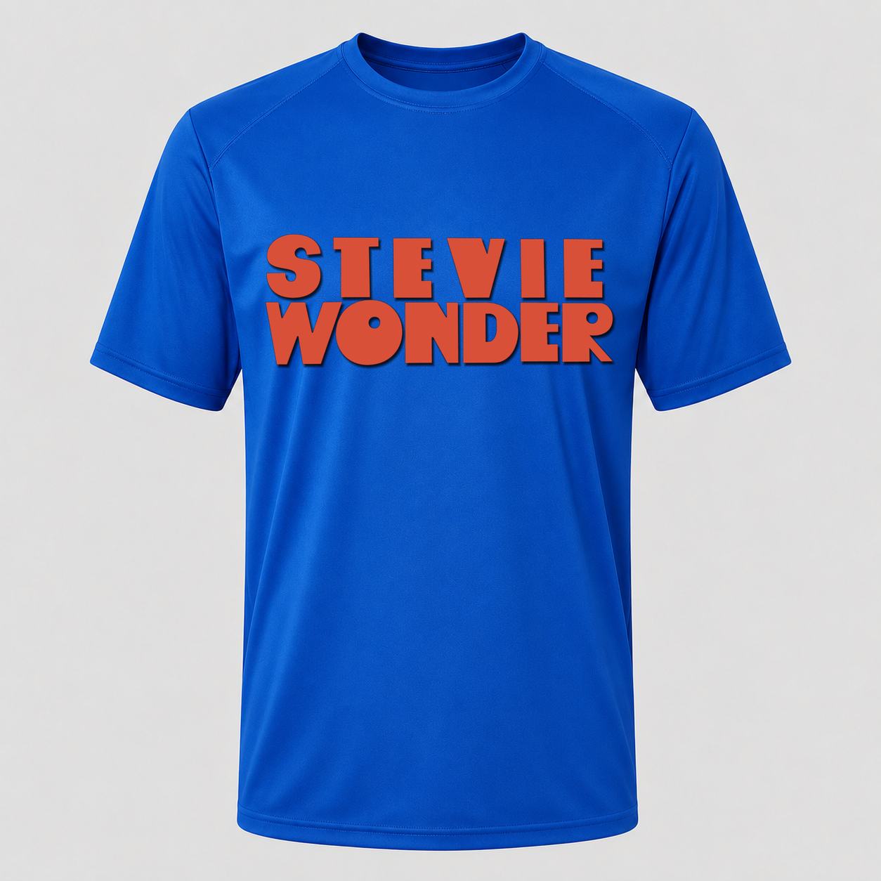 Men's Stevie Wonder Performance T-Shirt - Royal Blue