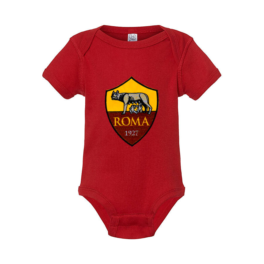 AS Roma FC Baby Romper Onesie - Red