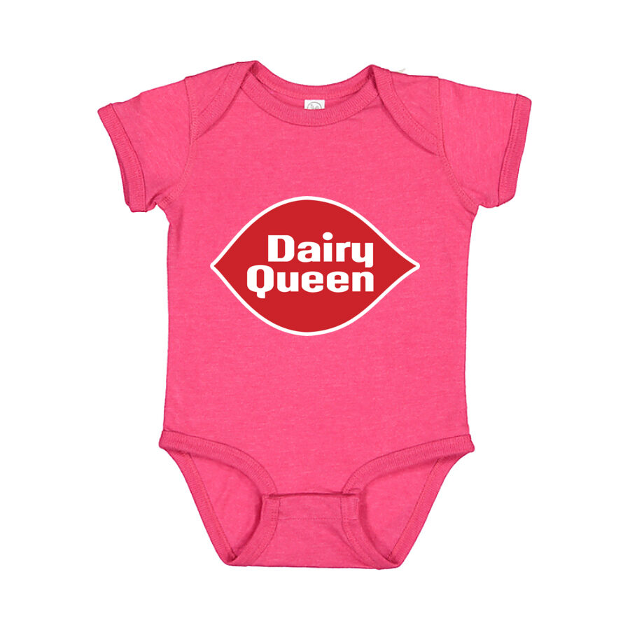 Dairy Queen Baby Romper Onesie - Pink