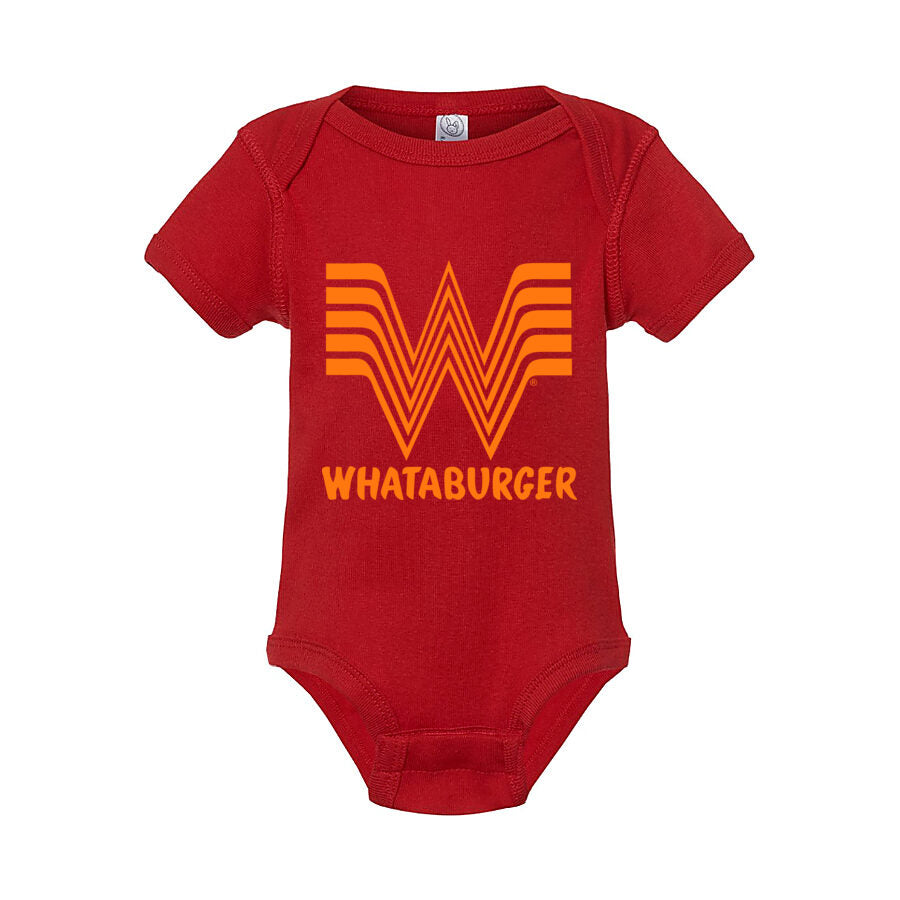 Whataburger Baby Romper Onesie - Red