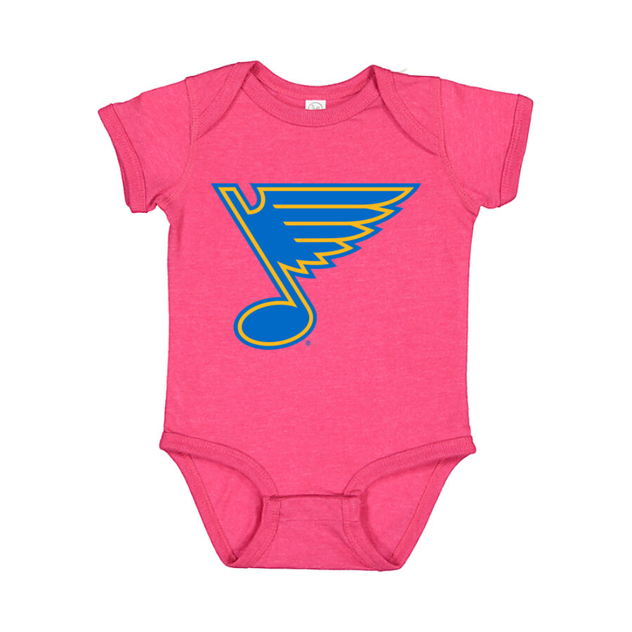 St. Louis Blues Baby Romper Onesie - Pink