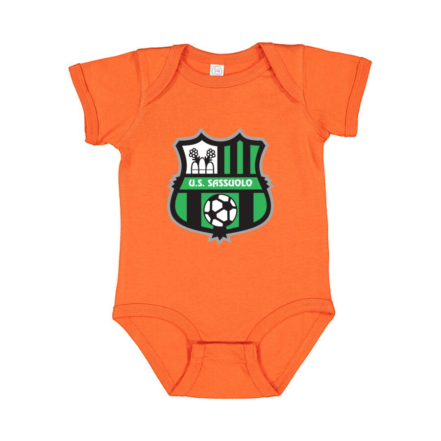 U.S. Sassuolo Baby Romper Onesie - Orange