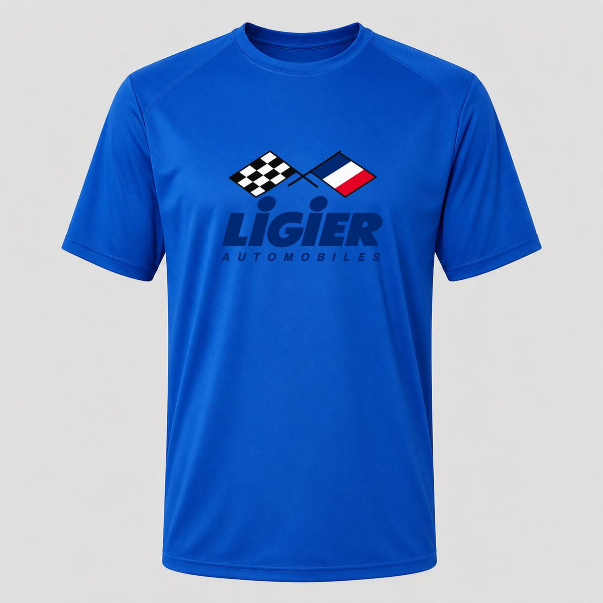 Men's Ligier Automobiles Performance T-Shirt - Royal Blue