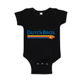 Dutch Bros Coffee Baby Romper Onesie - Black
