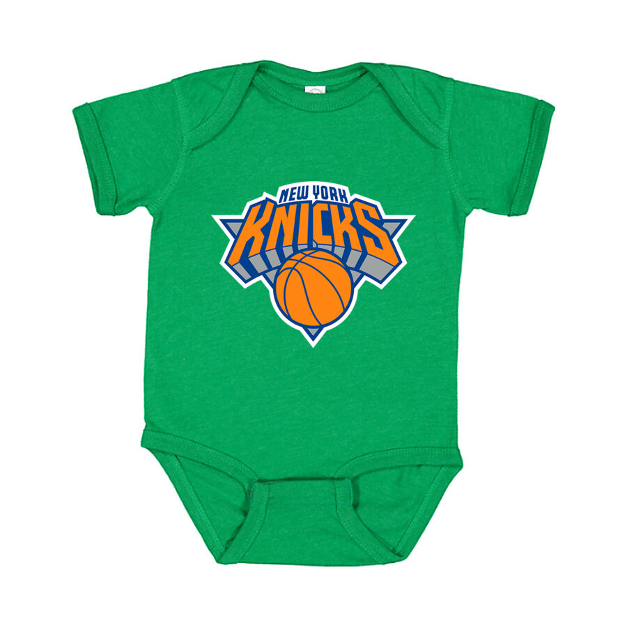 New York Knicks Baby Romper Onesie - Green