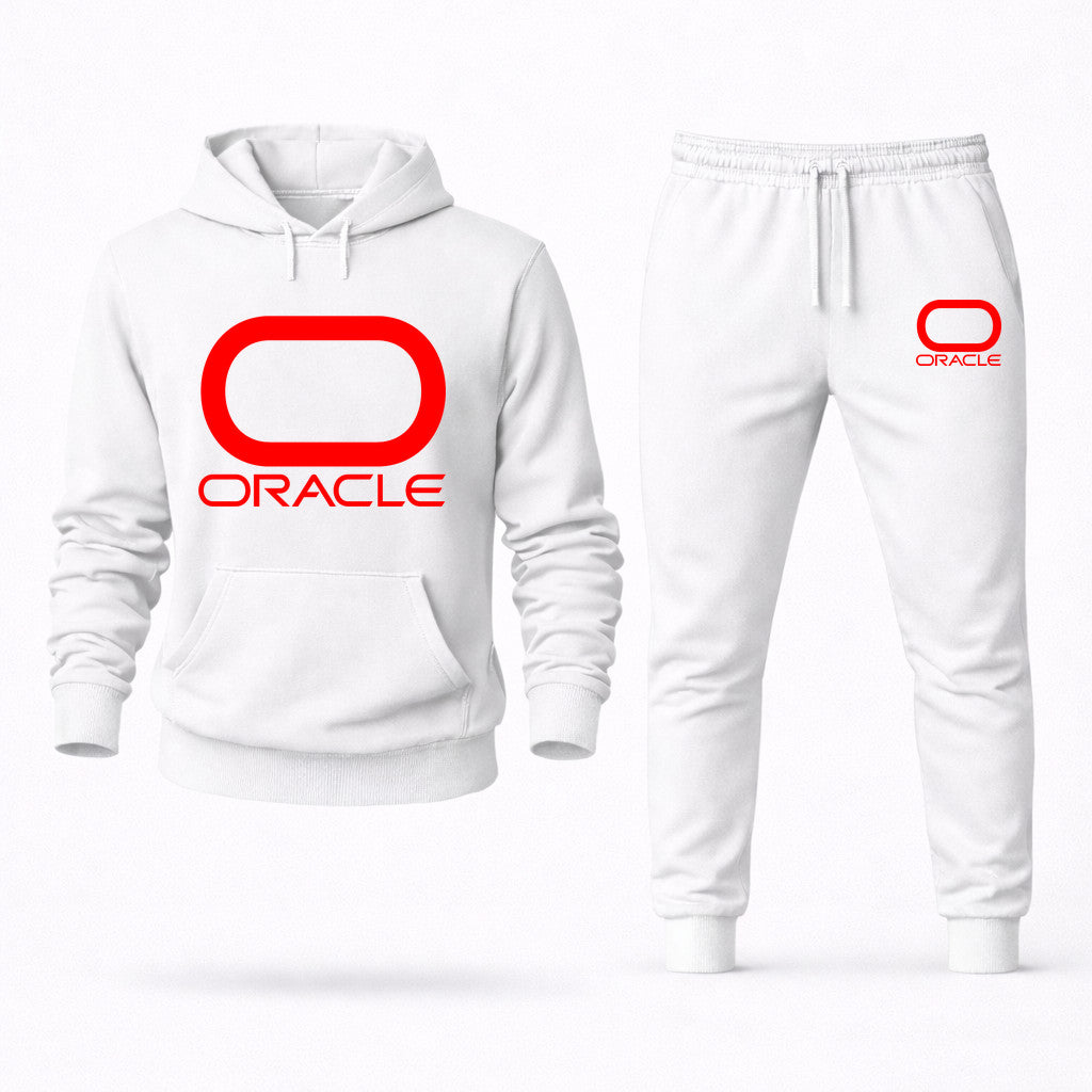 Oracle Hoodie and Joggers Set - White