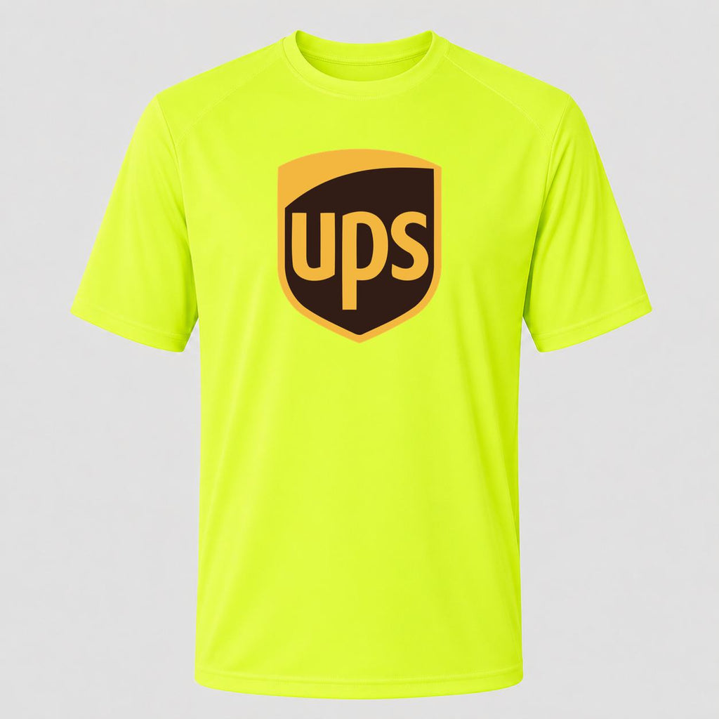 Men's UPS Performance T-Shirt - Safety Green