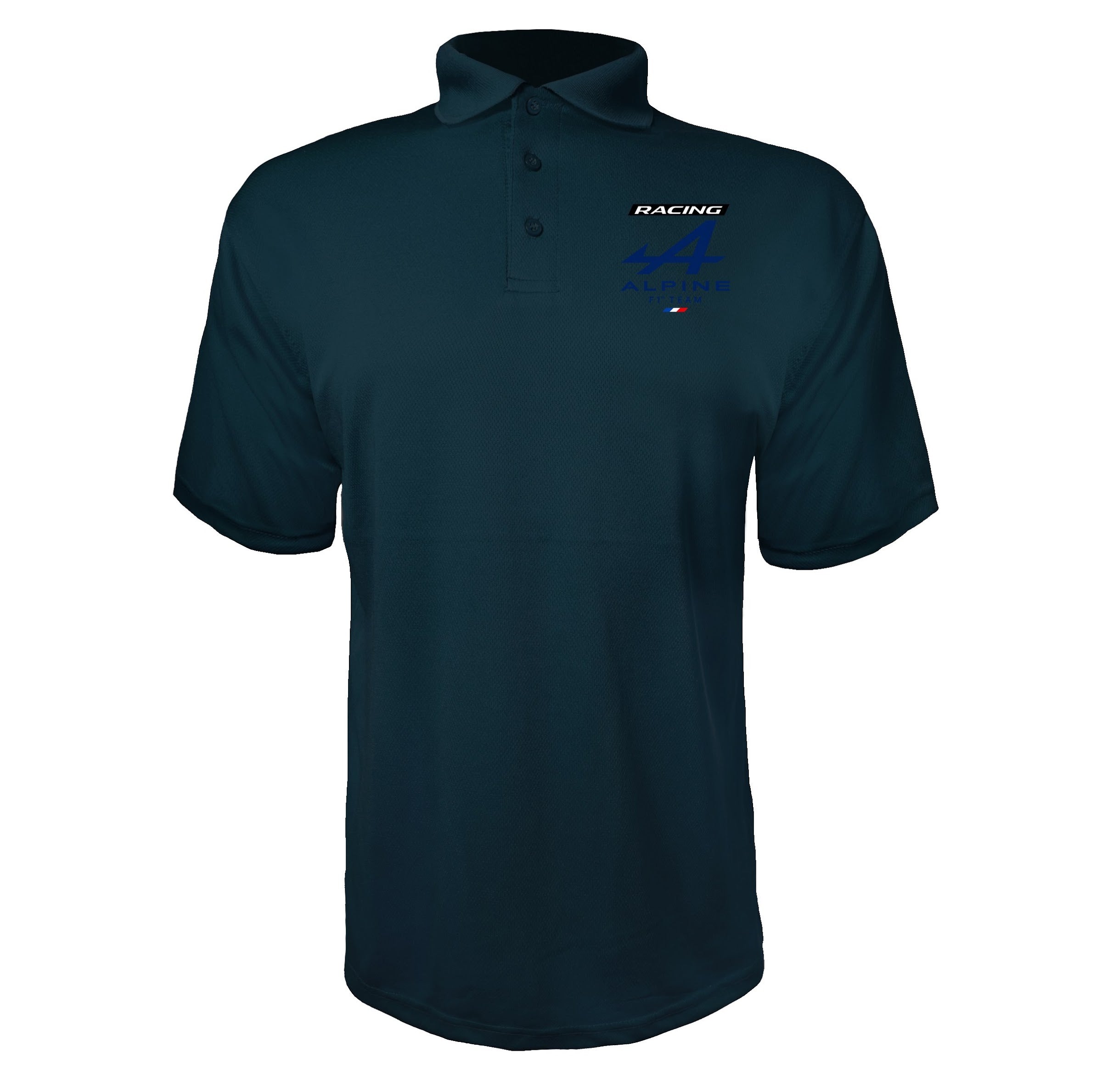 Alpine F1 Team Navy polyester polo