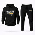 Towson Tigers Hoodie and Joggers Set - Black