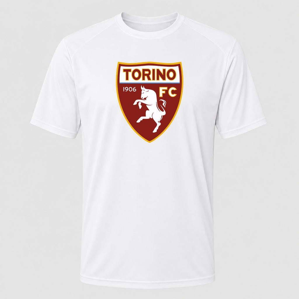 Men's Torino Soccer Performance T-Shirt - White