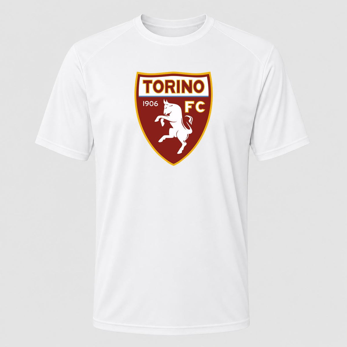 Men's Torino Soccer Performance T-Shirt - White