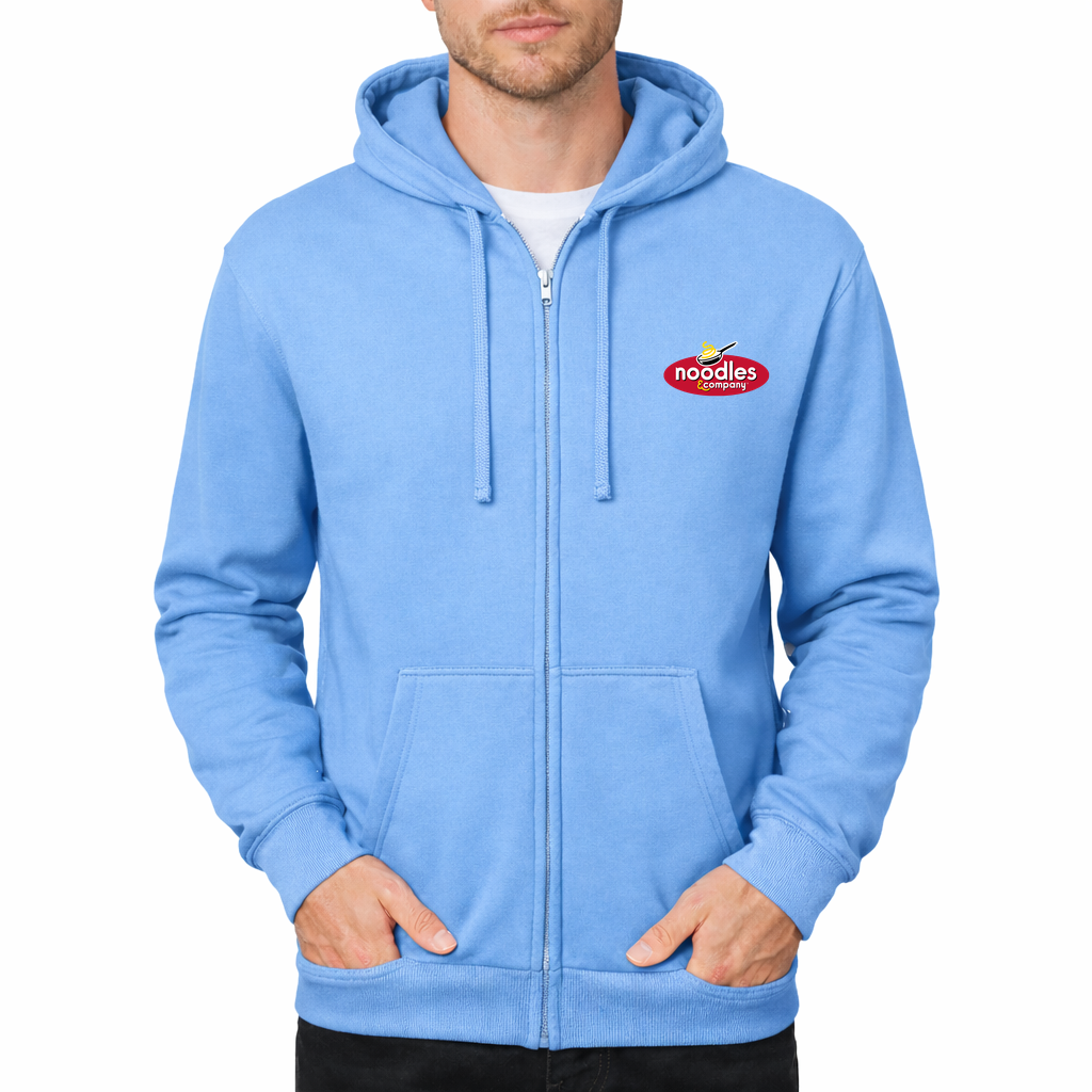 Noodles Company 1536x864 Zipper Hoodie - Sky Blue