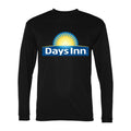 Men's Days Inn Polyester Long Sleeve T-Shirt - Black