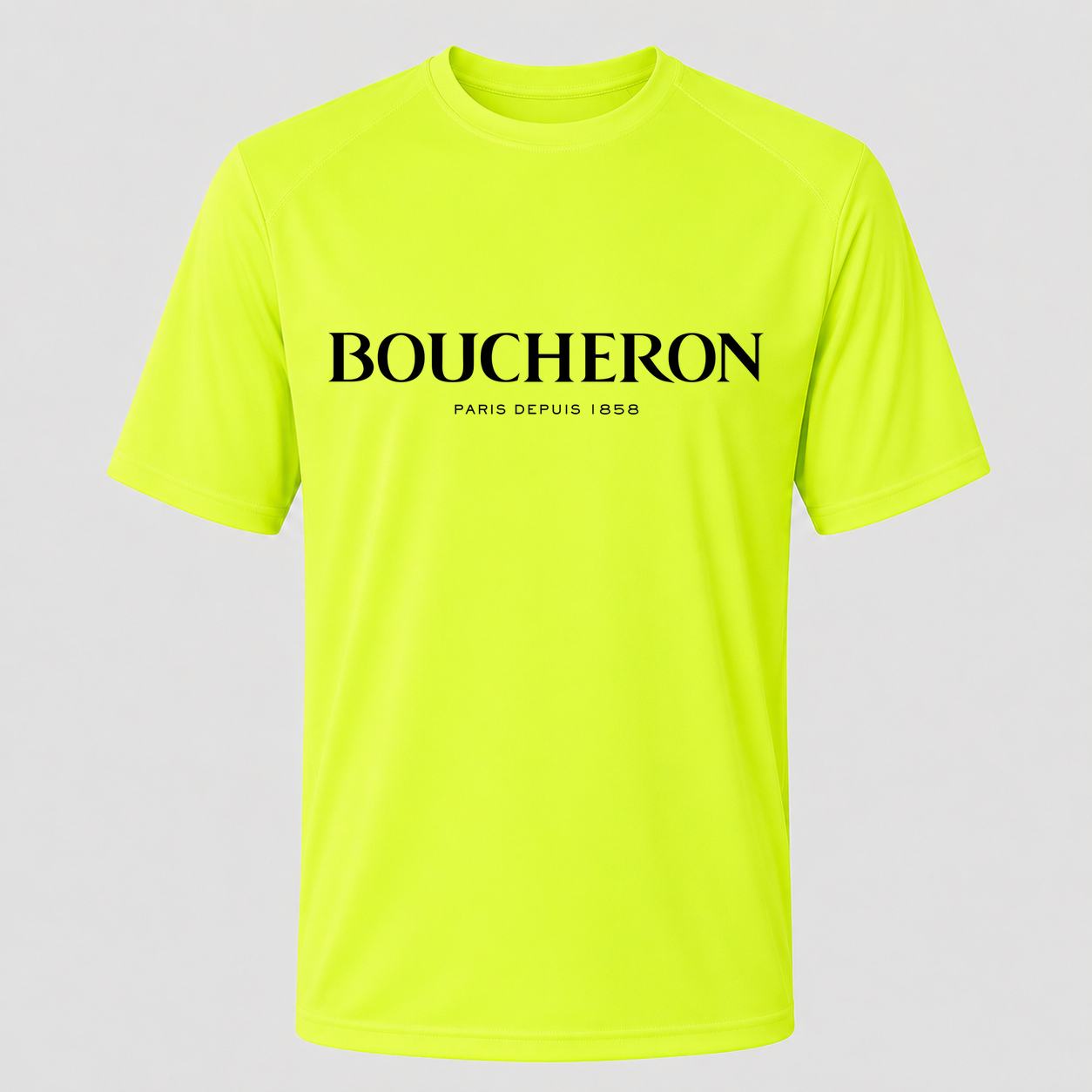 Men's Boucheron Performance T-Shirt - Safety Green