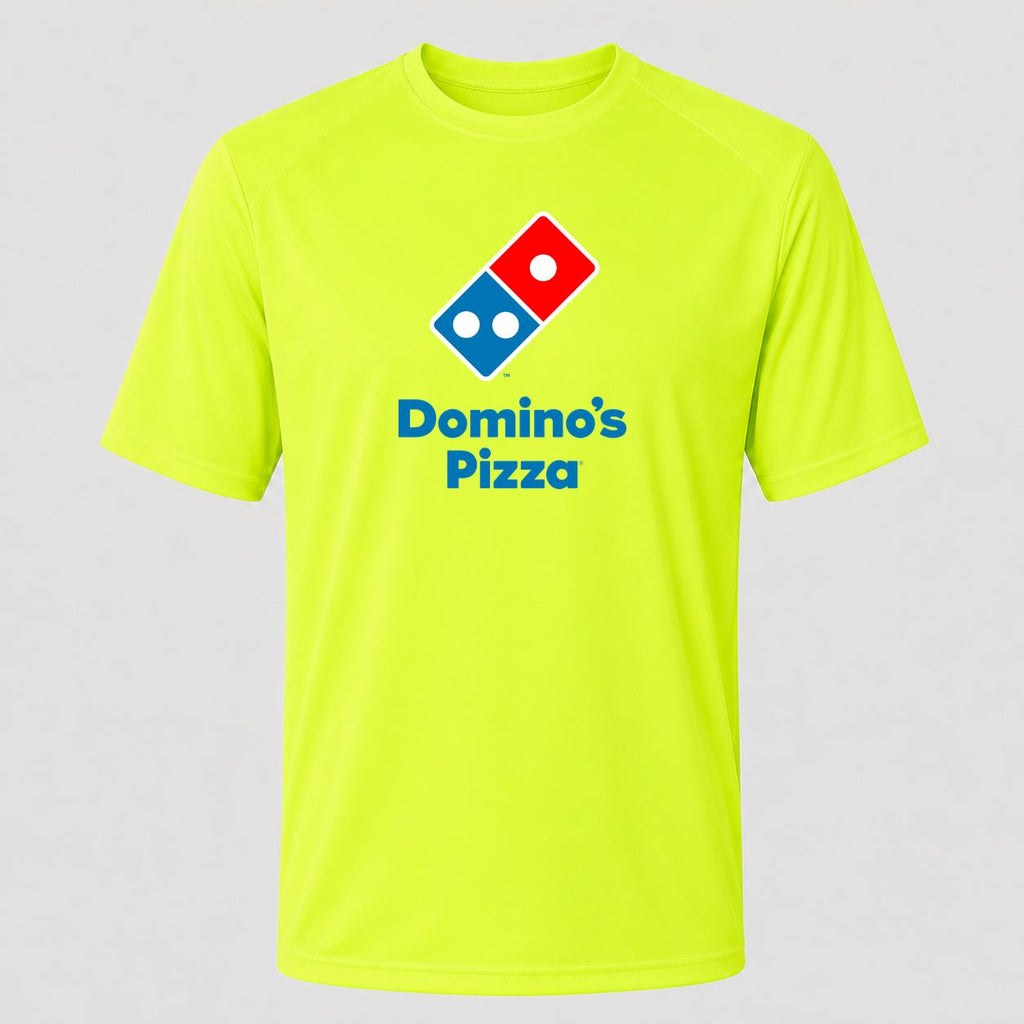 Men's Domino's Pizza Performance T-Shirt - Safety Green