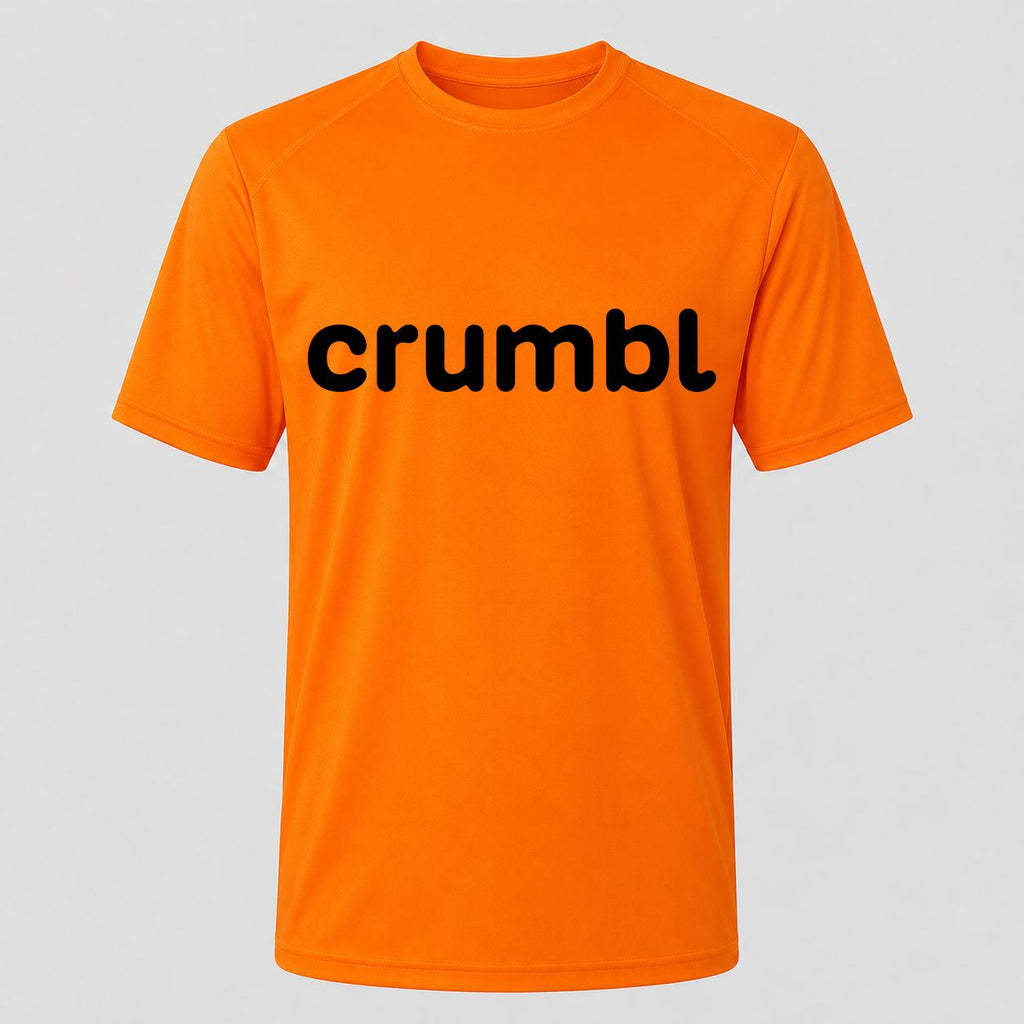 Men's Crumbl Cookies Performance T-Shirt - Orange