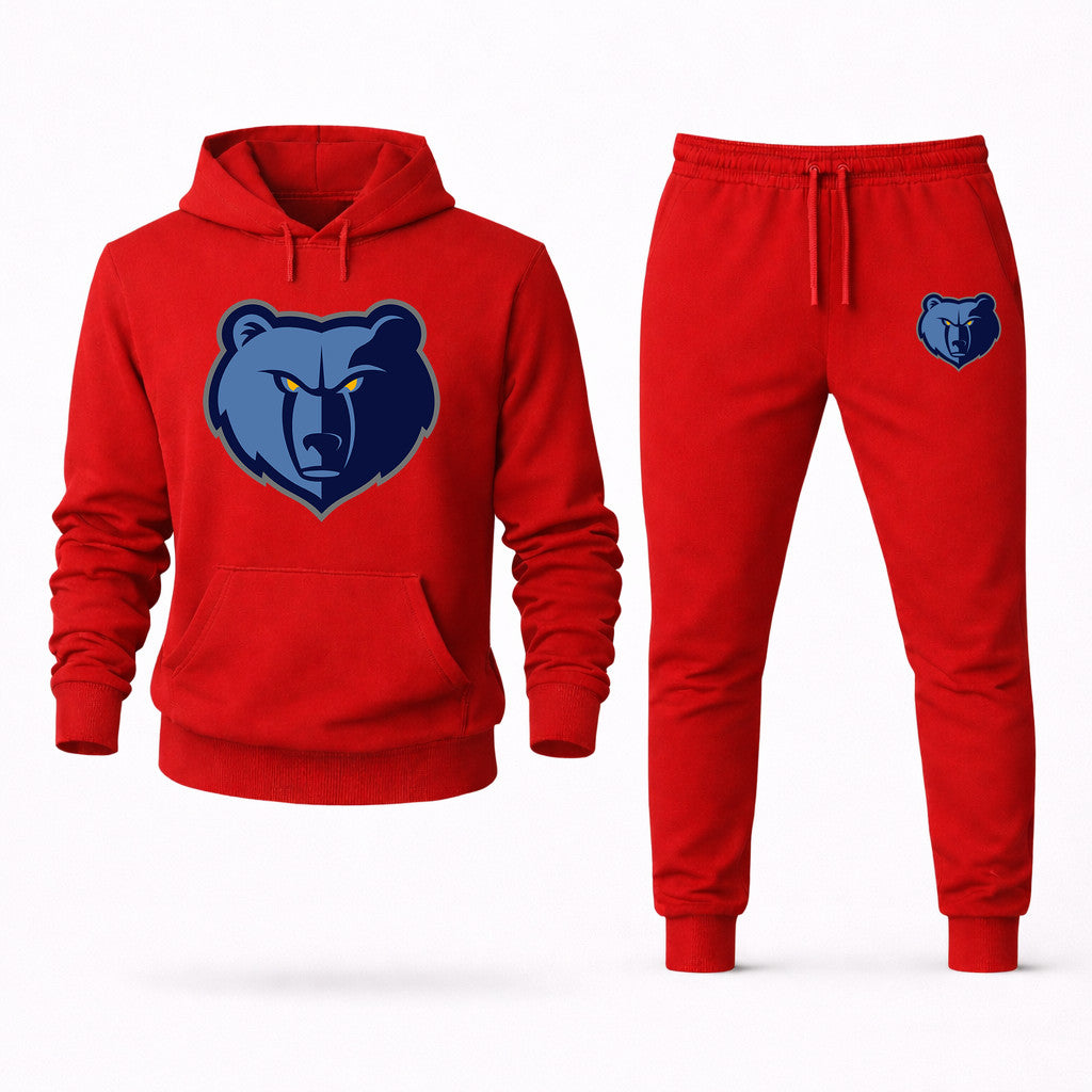 Memphis Grizzlies Hoodie and Joggers Set - Red
