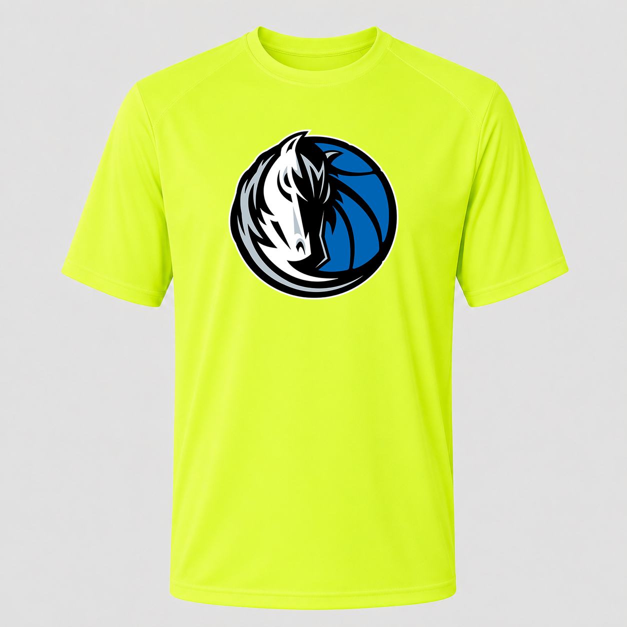 Men's Dallas Mavericks Performance T-Shirt - Safety Green