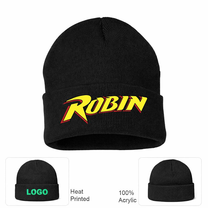 Robin Yellow Beanie Hat