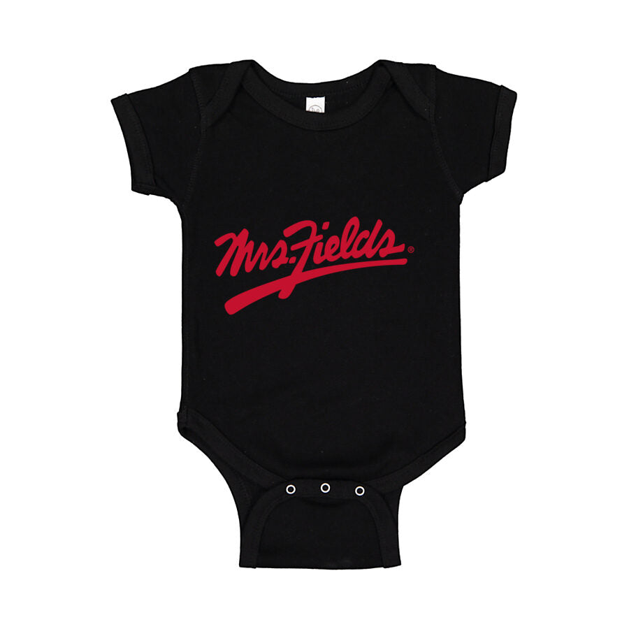 Mrs. Fields Baby Romper Onesie - Black