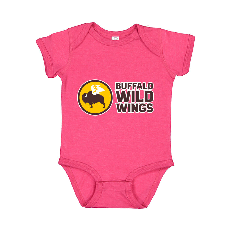 Buffalo Wild Wings Baby Romper Onesie - Pink