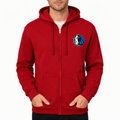 Men's Dallas Mavericks Zipper Hoodie - Red