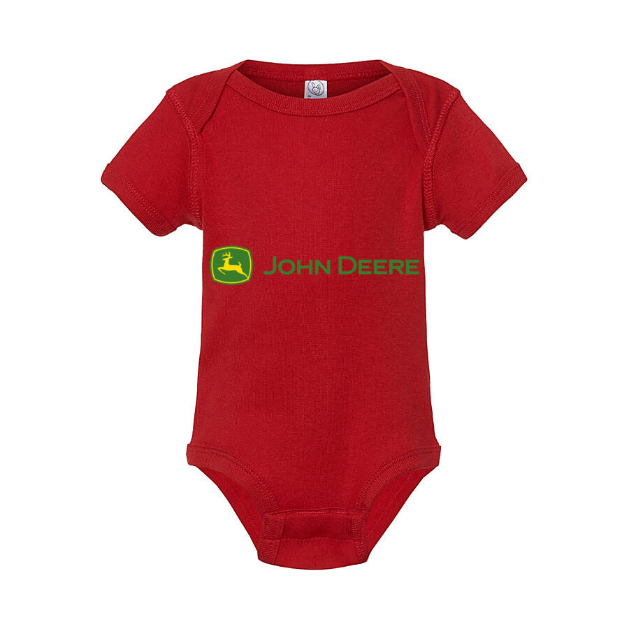 John Deere Baby Romper Onesie - Red