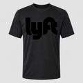 Men's Lyft Black Performance T-Shirt - Black