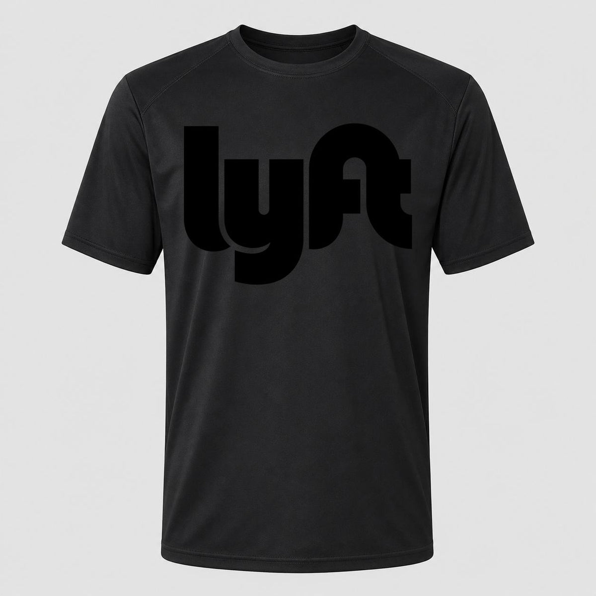 Men's Lyft Black Performance T-Shirt - Black