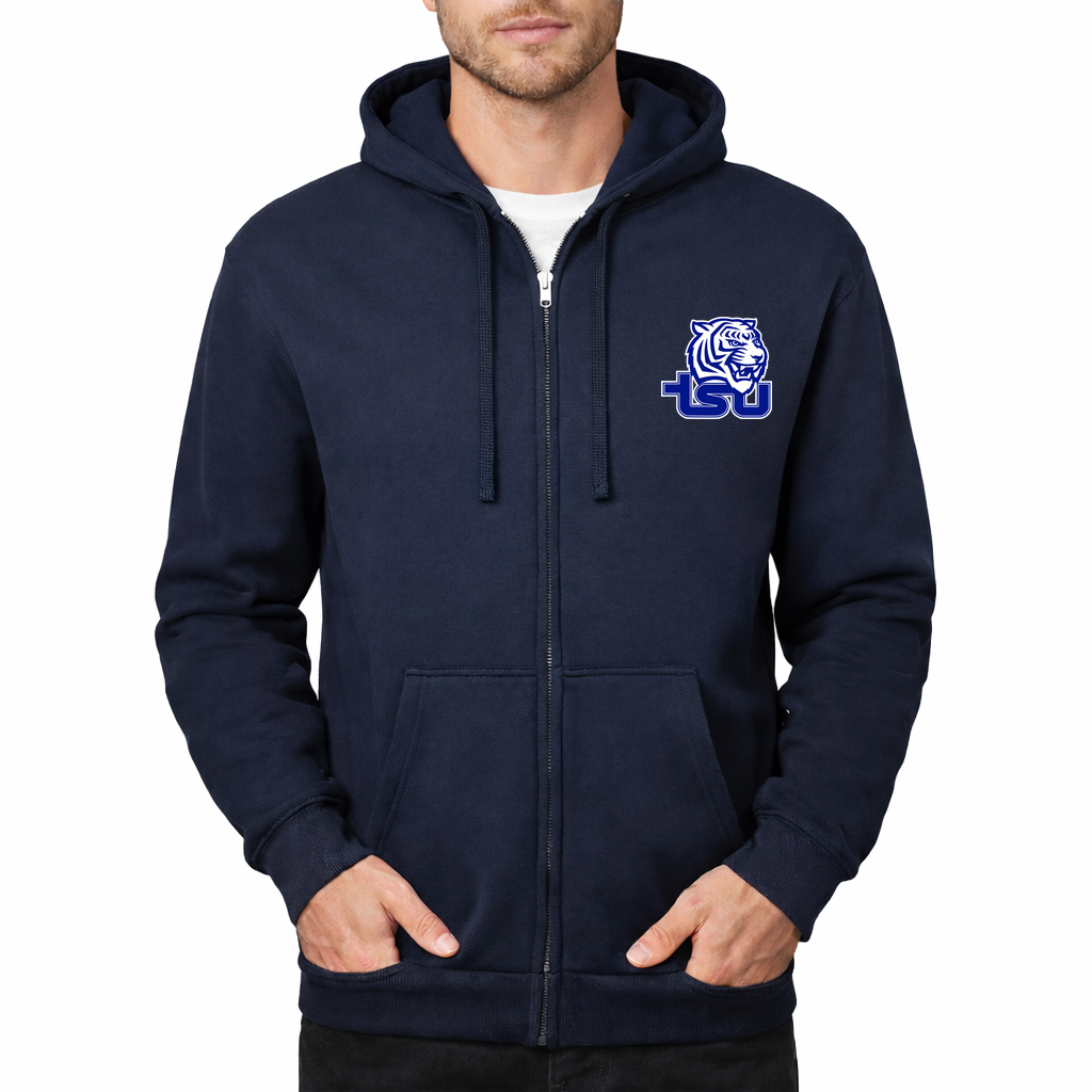 Men's Tennessee State Tigers Zipper Hoodie - Navy