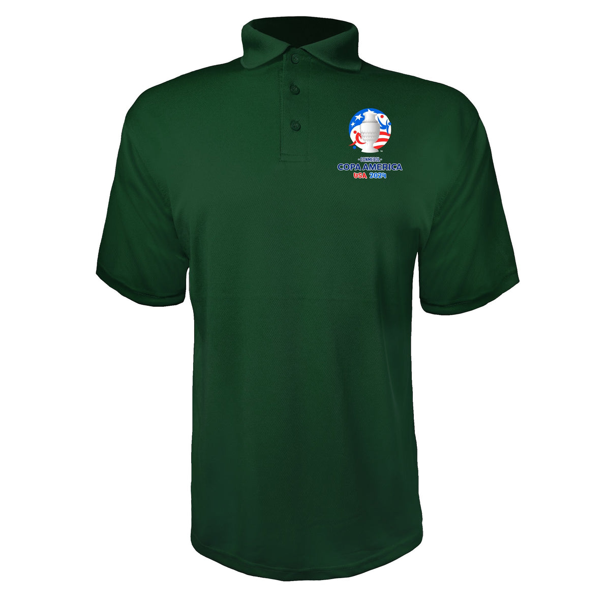 Copa América 2024 Green polyester polo