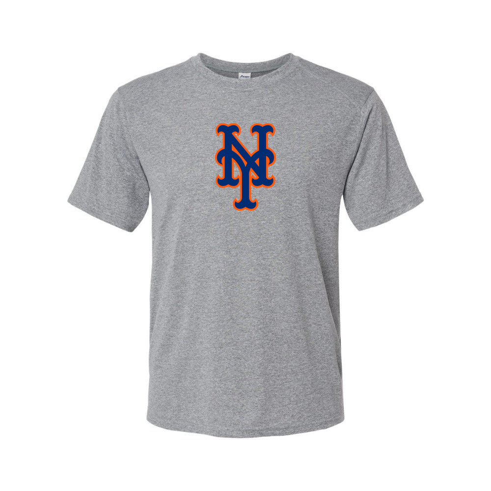 New York Mets Polyester T-Shirt - Gray