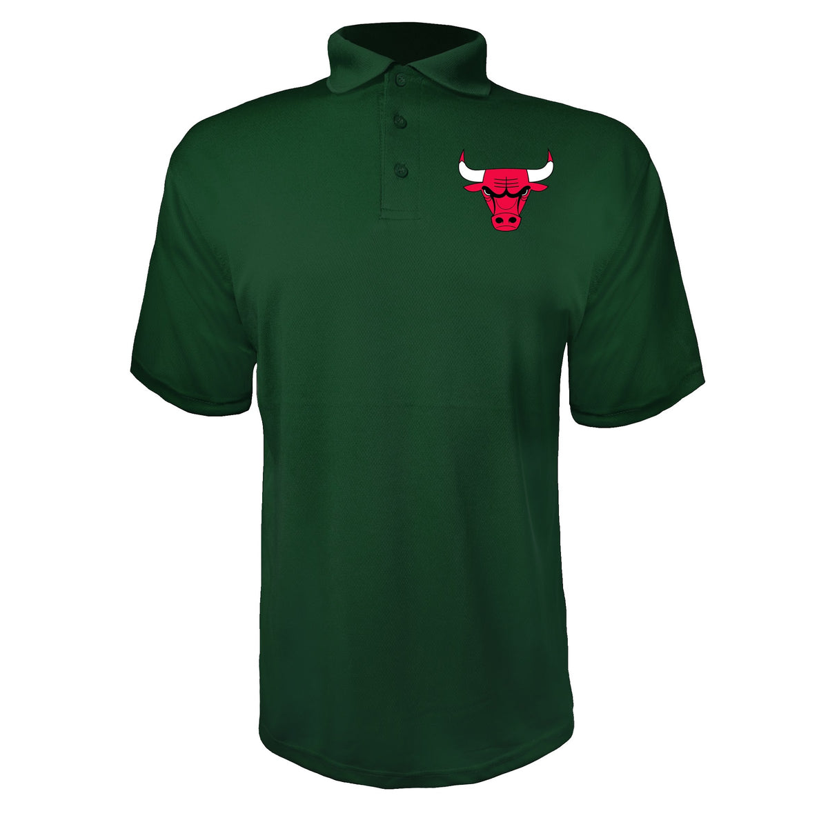Chicago Bulls Green polyester polo