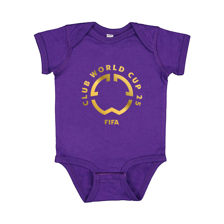 FIFA Club World Cup 2025 Baby Romper Onesie - Purple