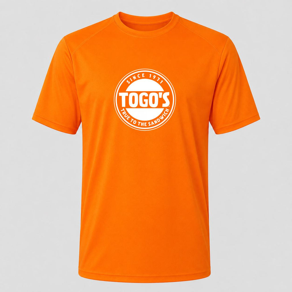 Men's Togo's Performance T-Shirt - Orange