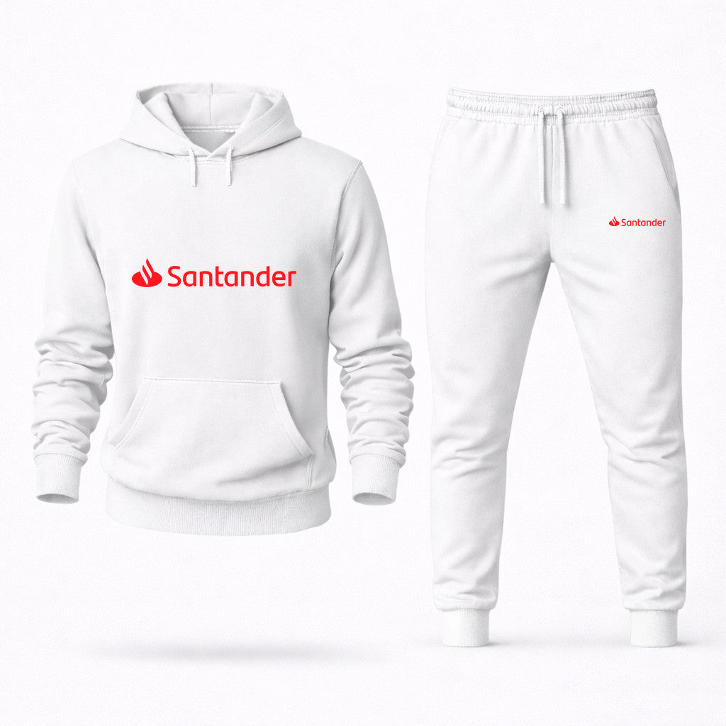 Santander Hoodie and Joggers Set - White