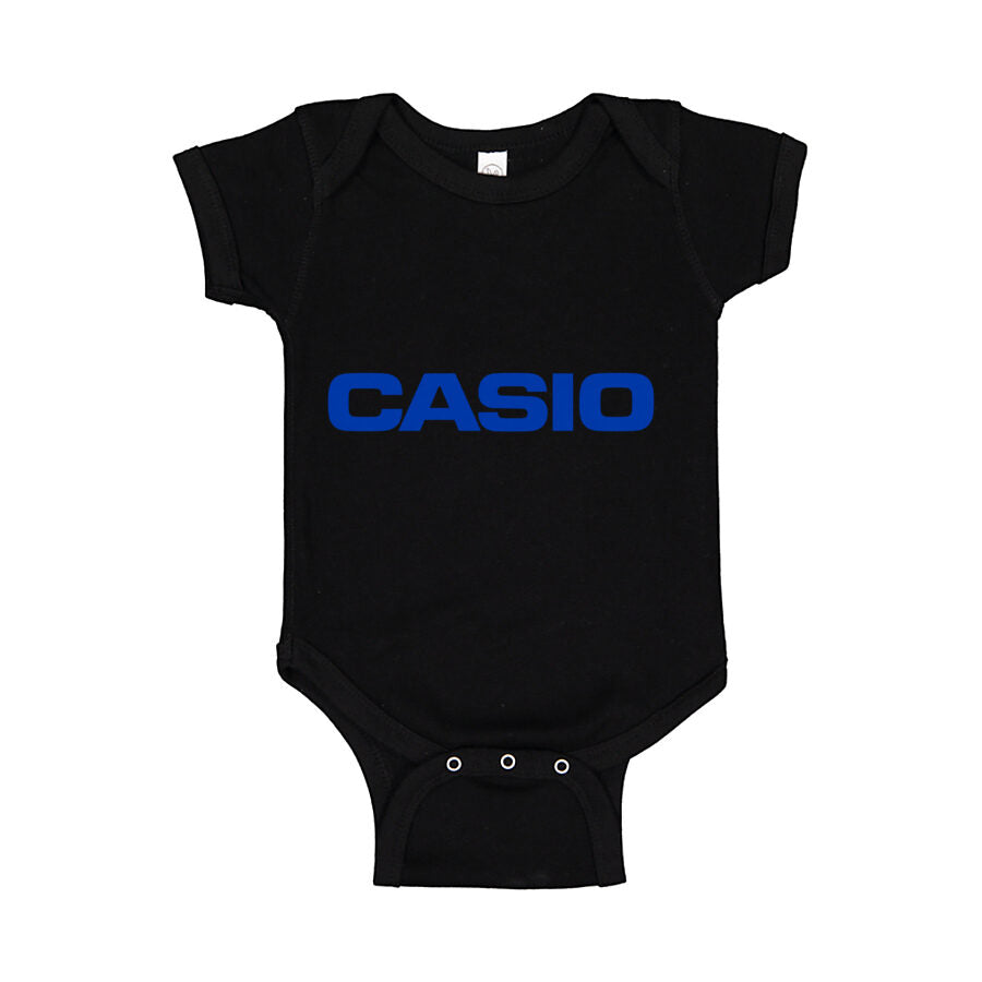 Casio Baby Romper Onesie - Black