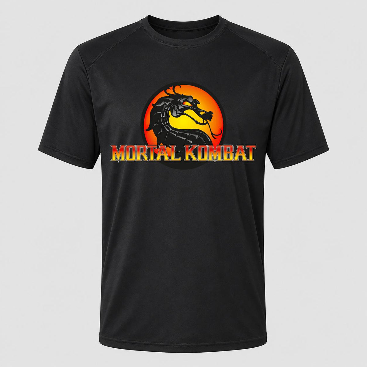 Men's Mortal Kombat Performance T-Shirt - Black