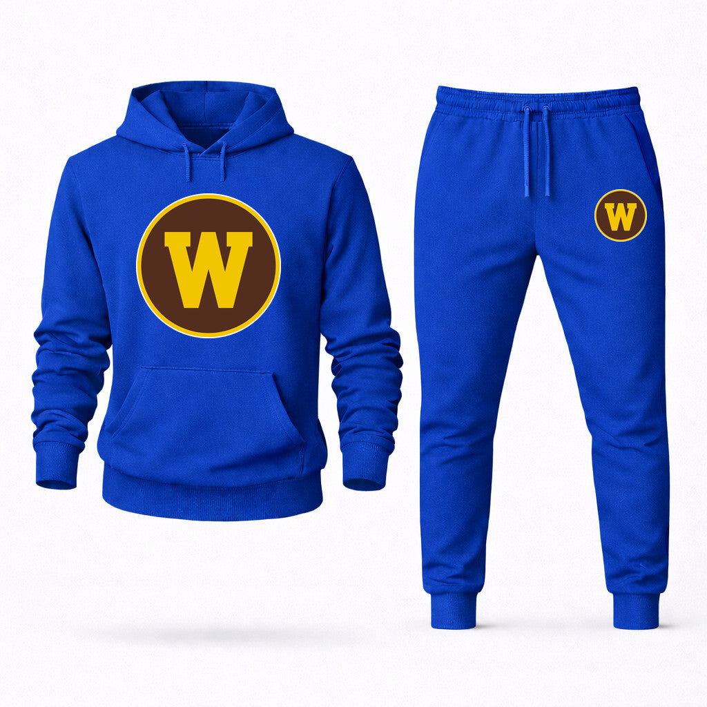 Western Michigan Broncos Hoodie and Joggers Set - Blue