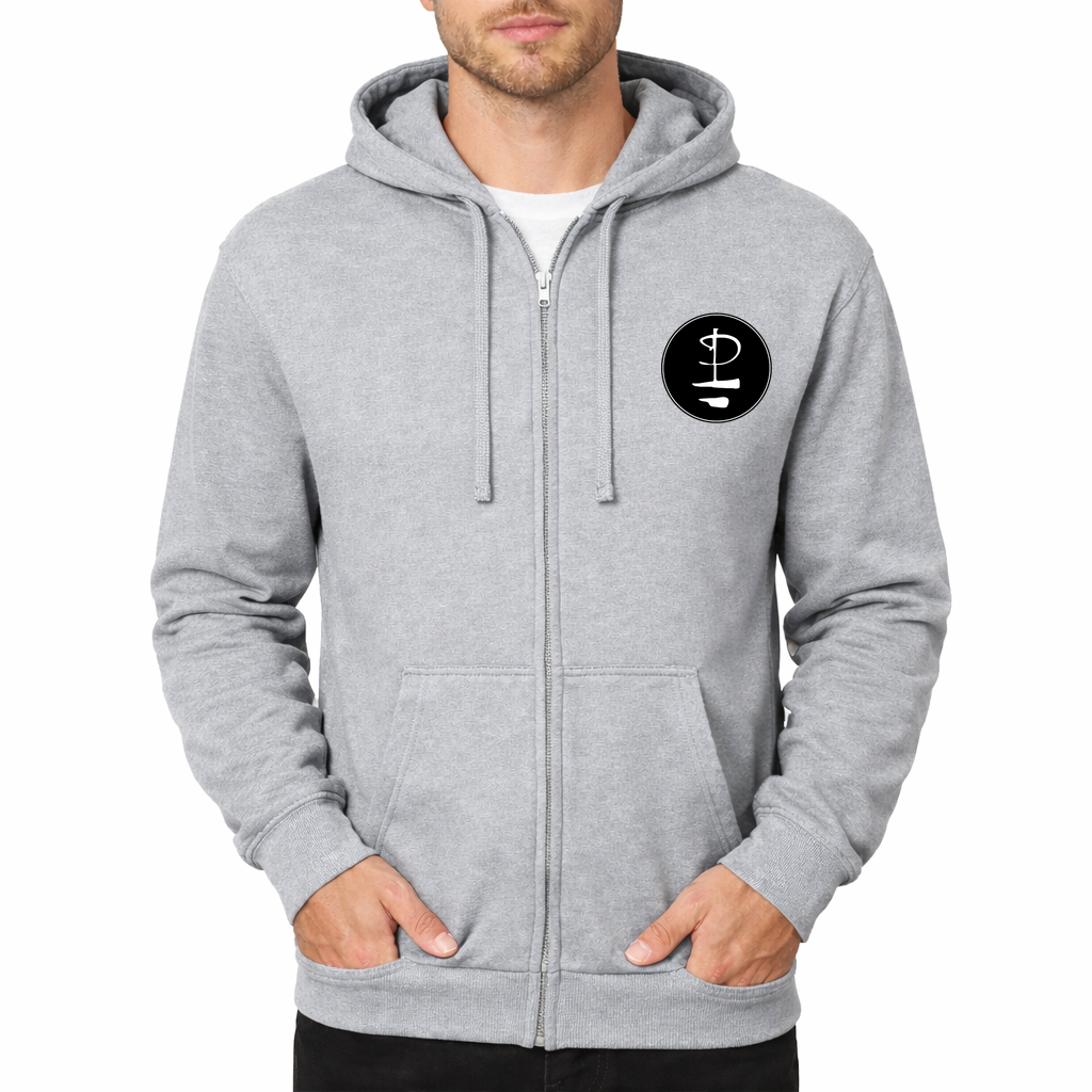 Pink Floyd Zipper Hoodie - Grey