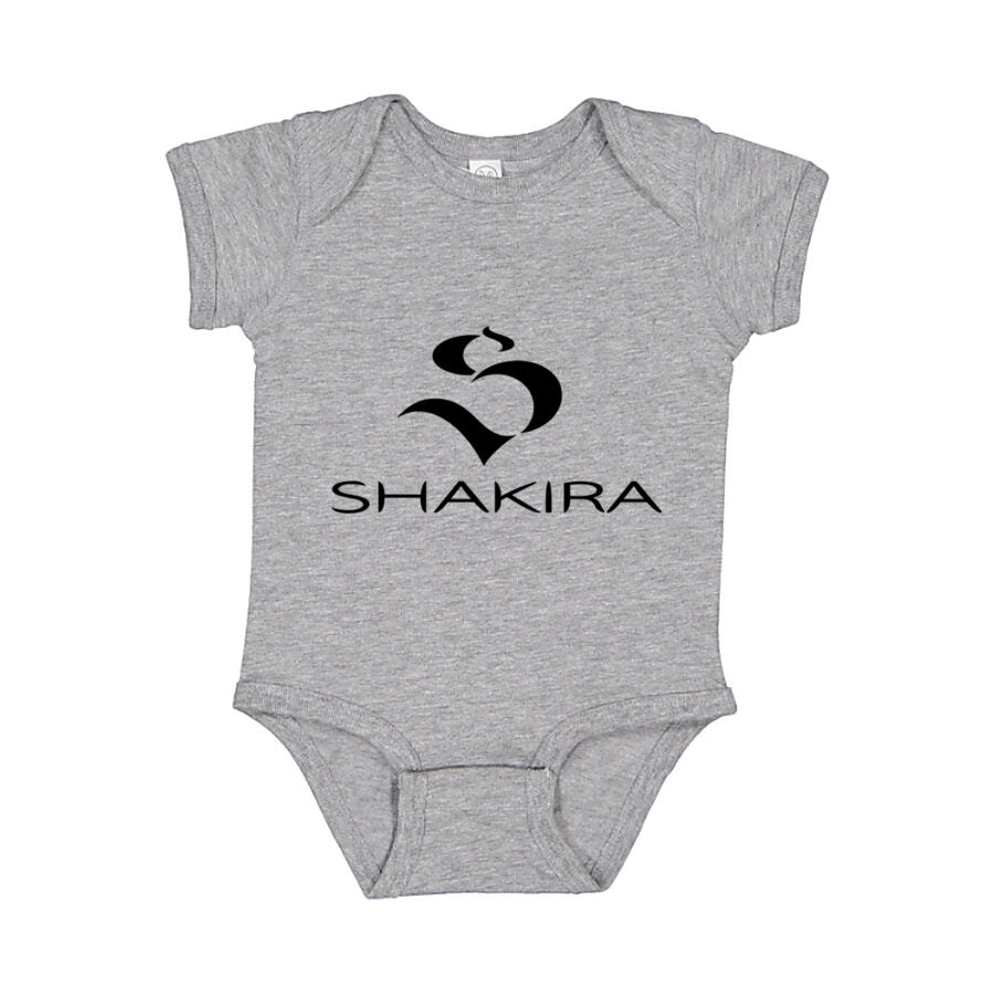 Shakira Baby Romper Onesie - Gray