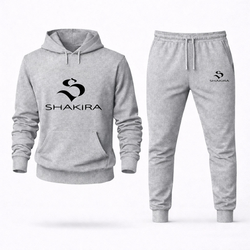 Shakira Hoodie and Joggers Set - Grey