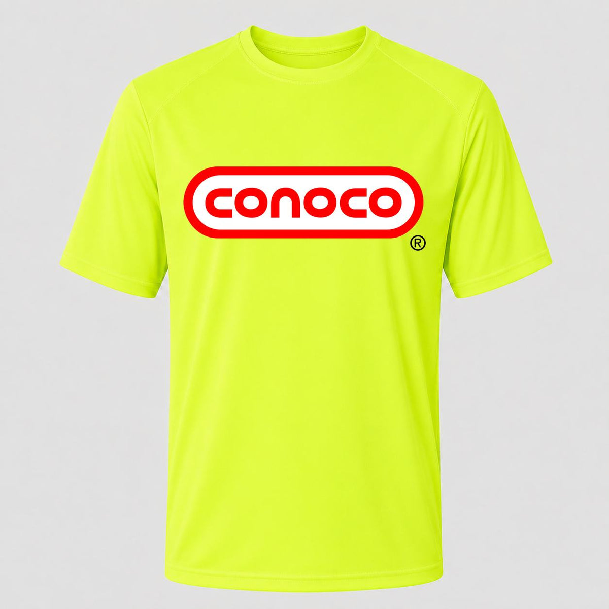 Men's Conoco Performance T-Shirt - Safety Green