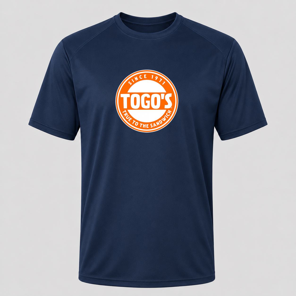 Men's Togo's Performance T-Shirt - Navy