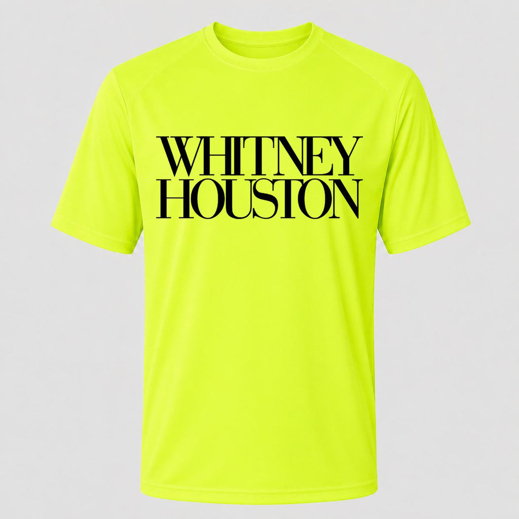 Men's Whitney Houston Performance T-Shirt - Safety Green