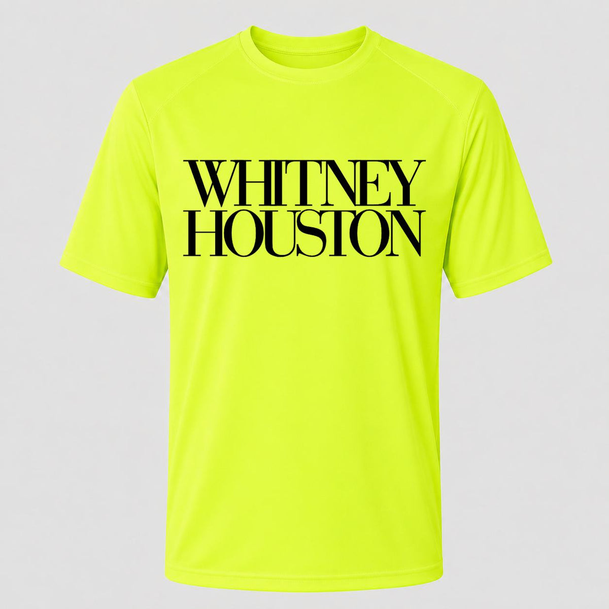 Men's Whitney Houston Performance T-Shirt - Safety Green