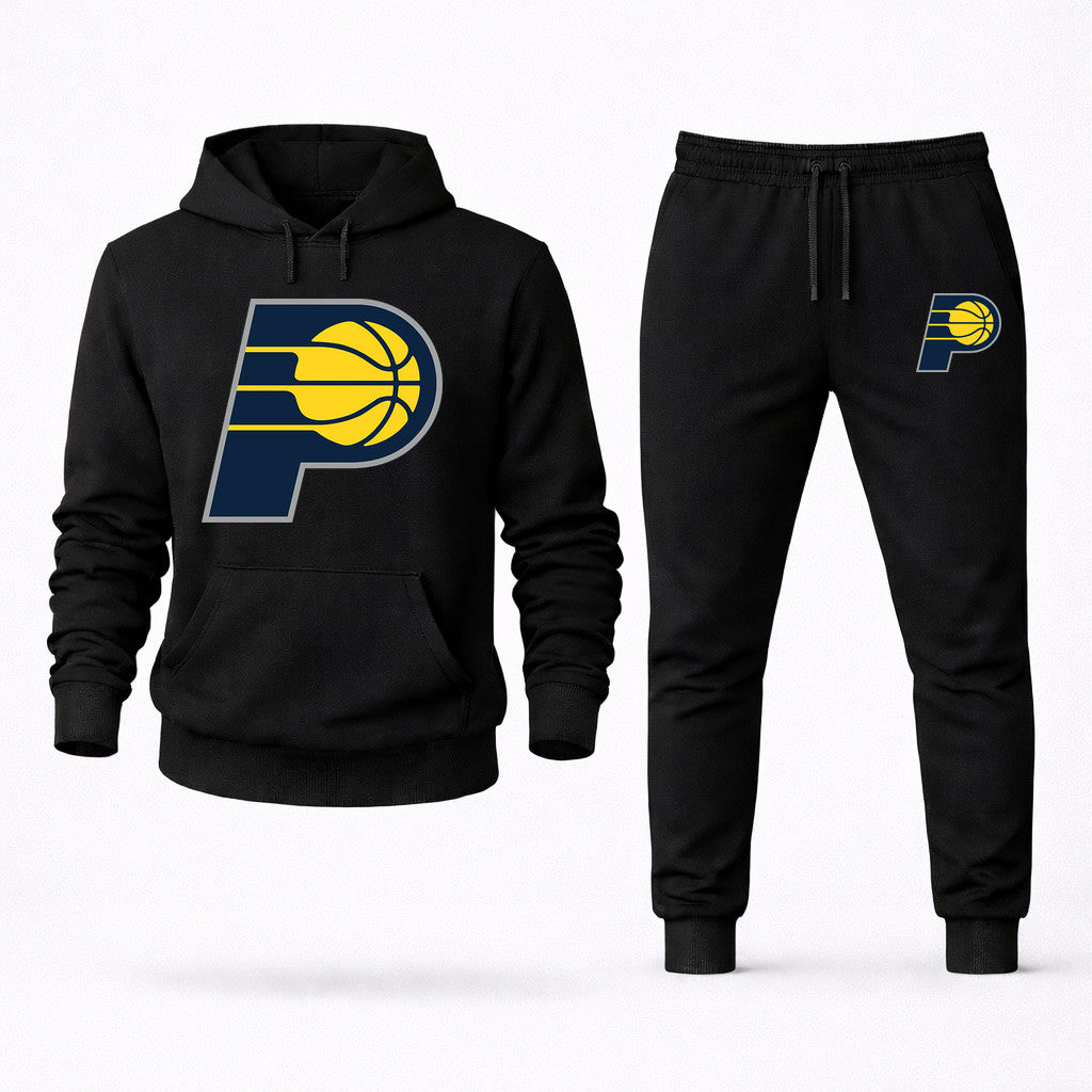 Indiana Pacers Hoodie and Joggers Set - Black
