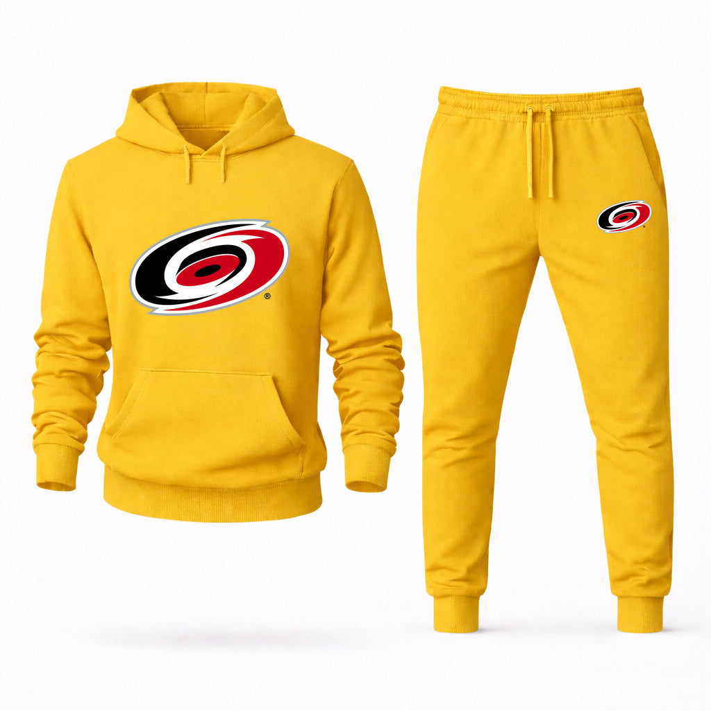 Carolina Hurricanes Hoodie and Joggers Set - Yellow