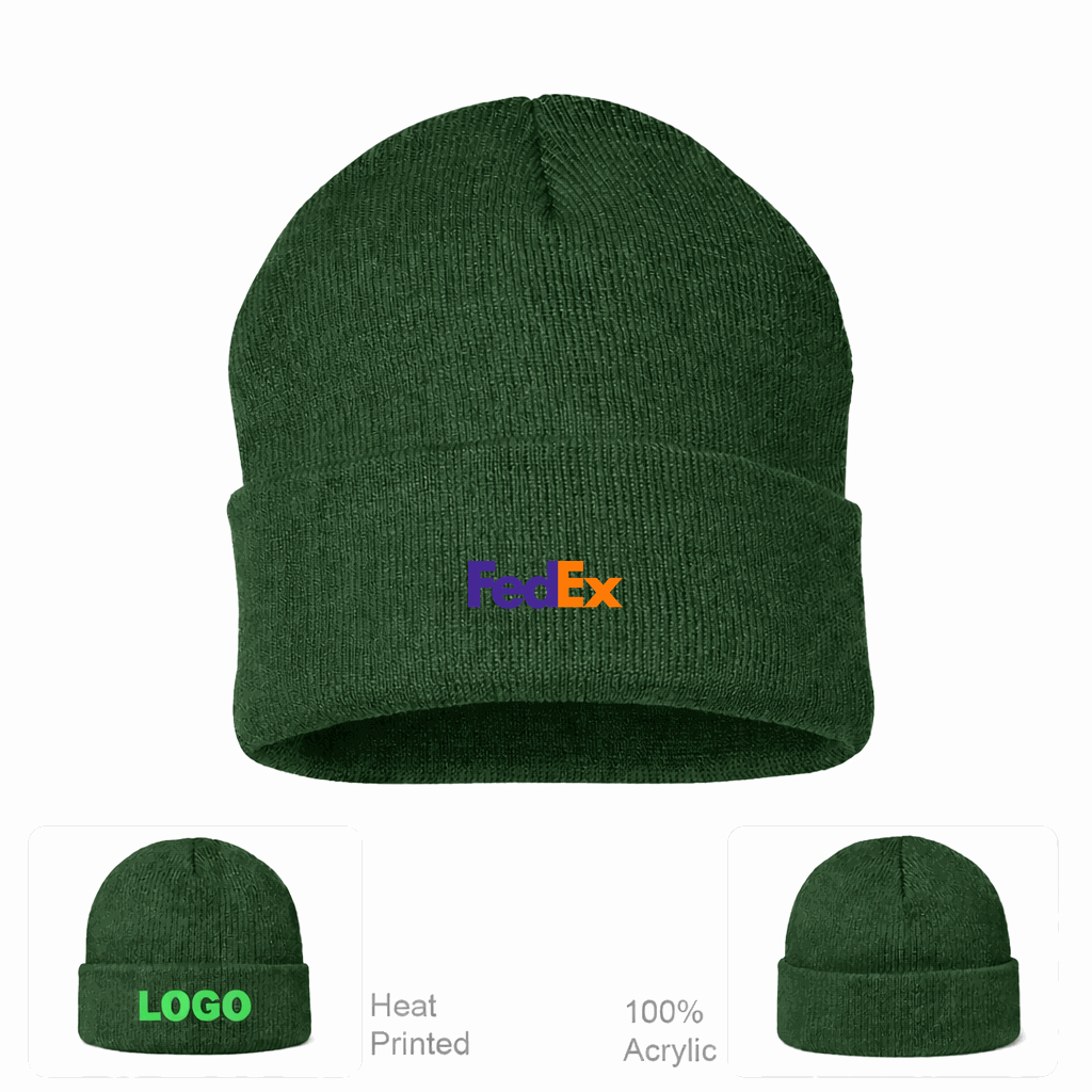 FedEx Beanie Hat - Forest Green